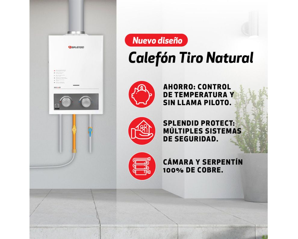 Calefont MV SB 5-1 5 lt tiro natural gas licuado-2