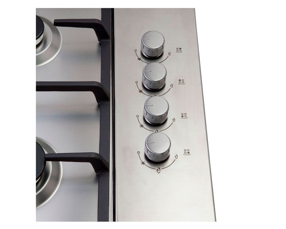 Encimera a gas 4 quemadores Design 4T FDV-2