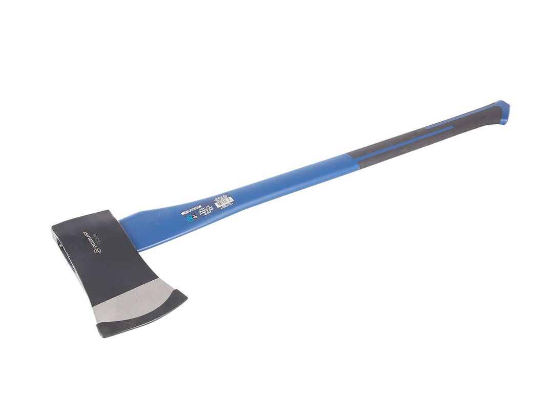 Hacha mango fibra vidrio largo 1,8 kg Robust-0
