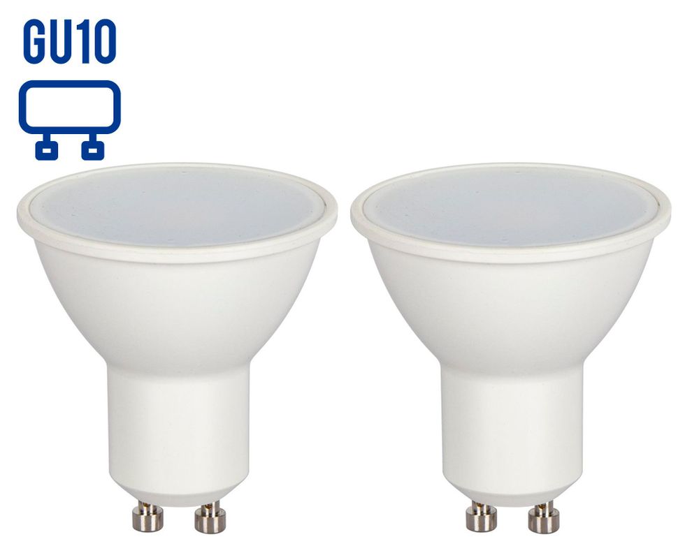 Ampolleta LED 5W GU10 luz cálida Nex-0