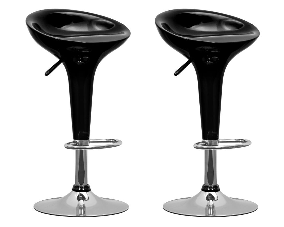Silla bar Braida negro 2 unidades M+Design-0