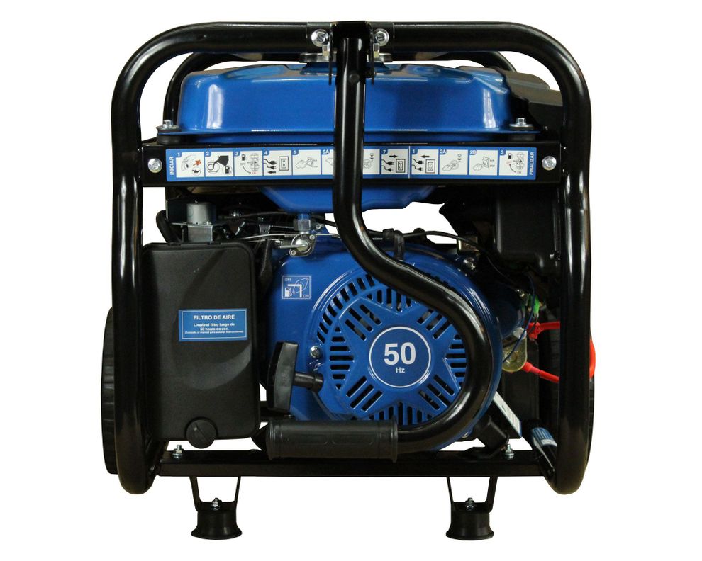 Generador a gasolina eléctrico/manual 3500W 15 lt 82HYG4950E Hyundai-2