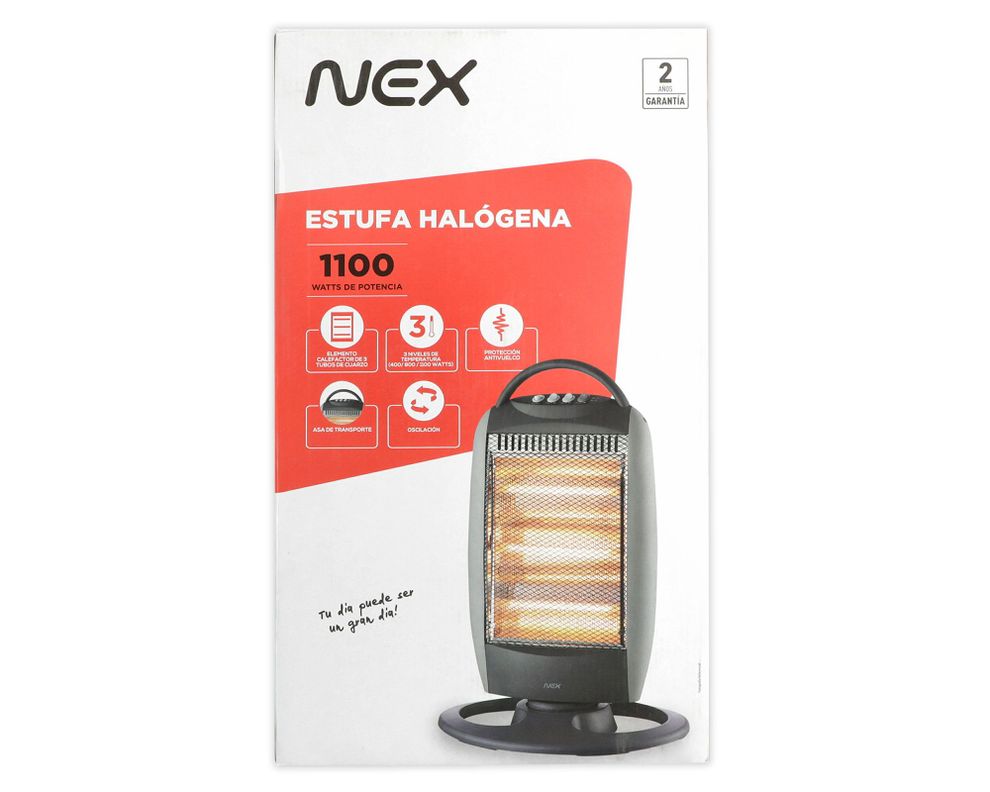 Estufa halógena 1100W HL1200 Nex-4