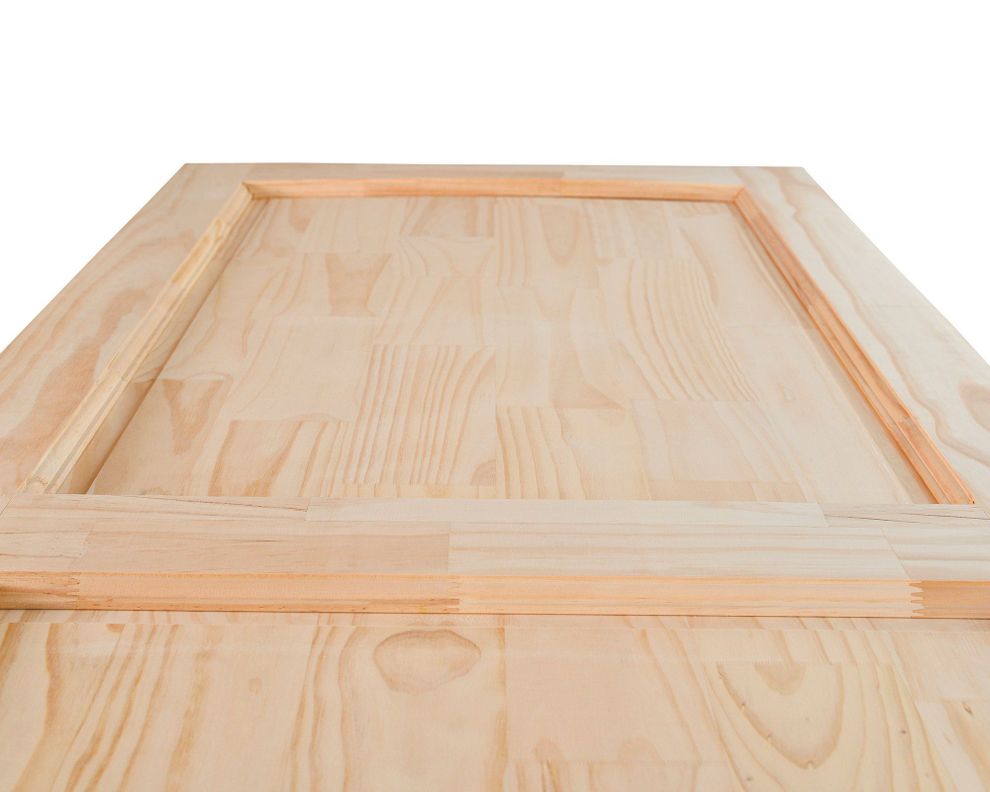 Puerta Pino Radiata Ranco 80x220 cm 2 Paneles Moldupanel-3
