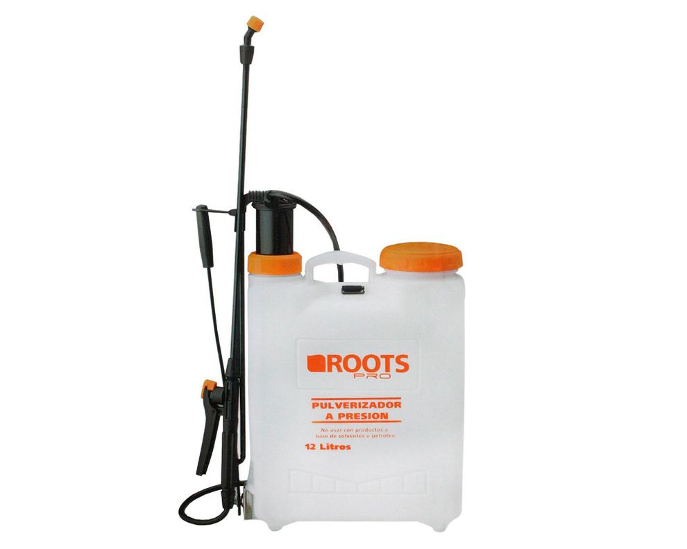 Pulverizador mochila a presión 12 litros Roots-0