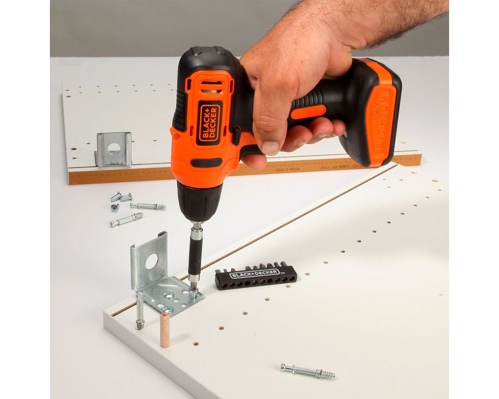 Taladro inalámbrico 12V 10 mm + 13 accesorios LD12S B2C-1