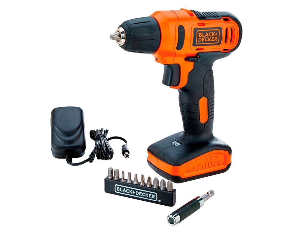 Taladro inalámbrico 12V 10 mm + 13 accesorios LD12S B2C-5