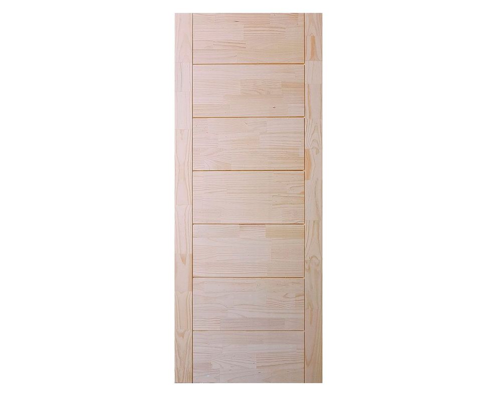 Puerta Pino Radiata Alejandría 70x210 cm Moldupanel-1
