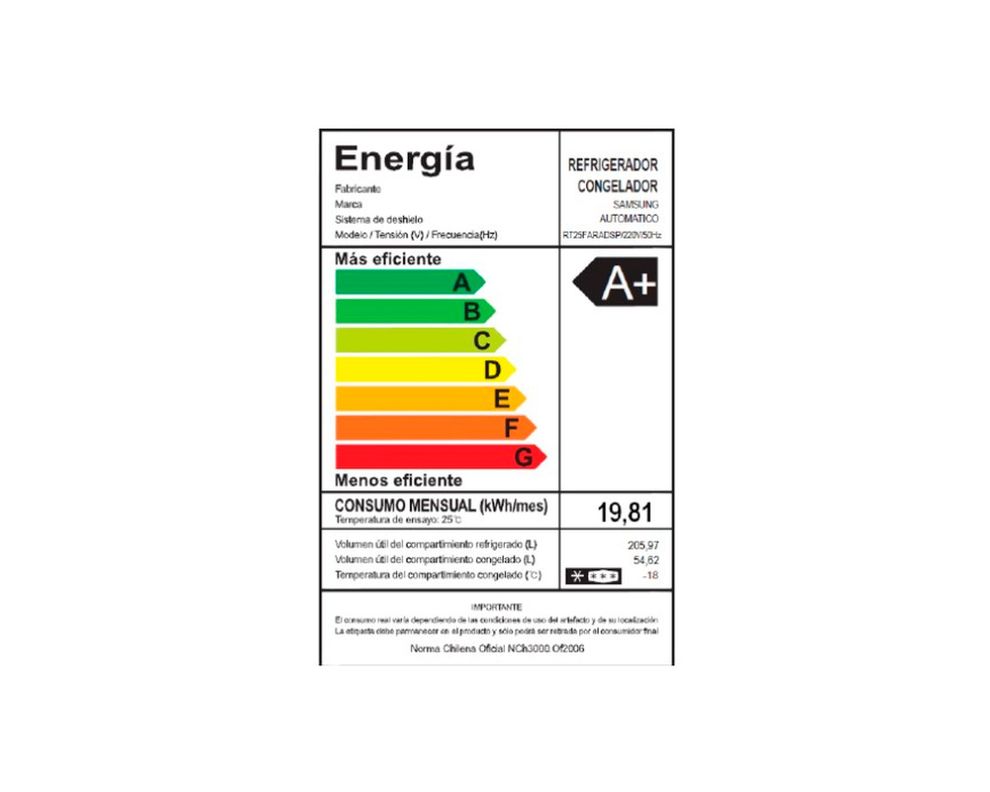 Refrigerador Top Mount RT25FARADS8/ZS 255 lt-7