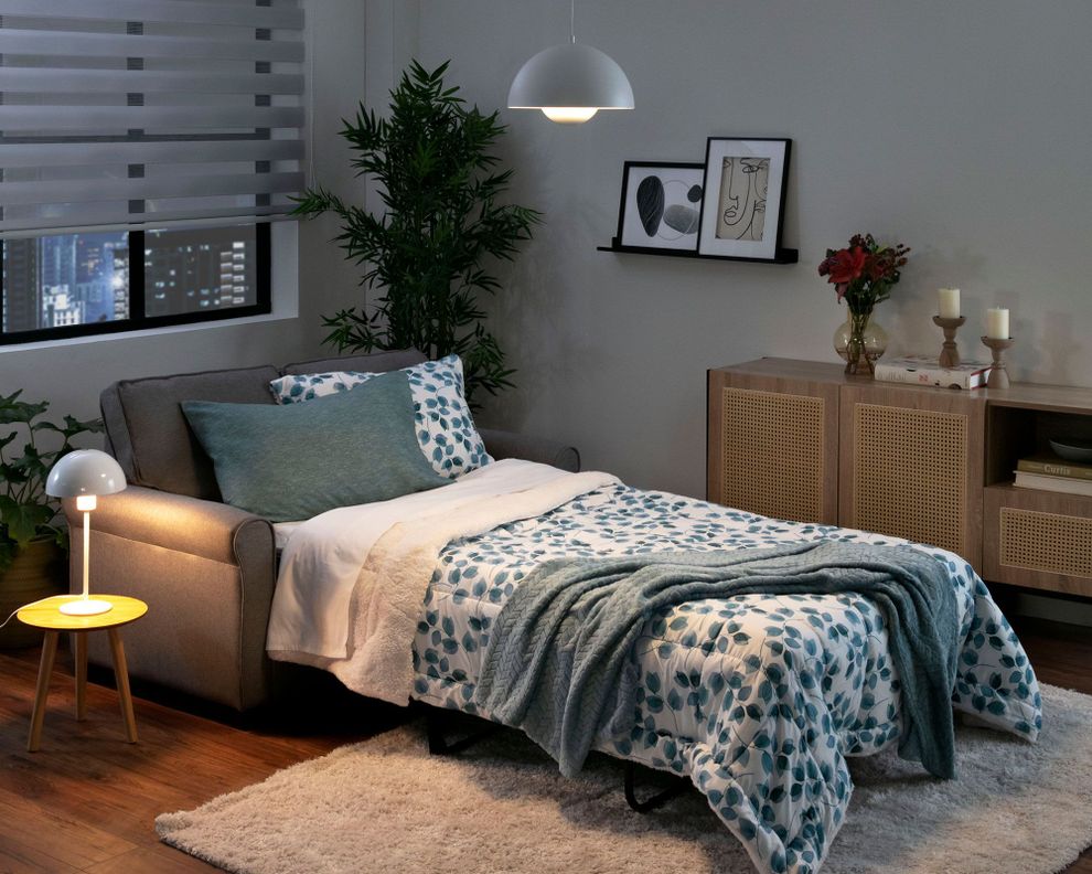Sofá cama Felicitas gris M+Design-7