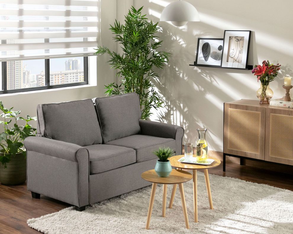 Sofá cama Felicitas gris M+Design-3