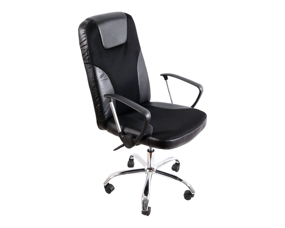 Silla de escritorio gas 6060 negro M+Design-2