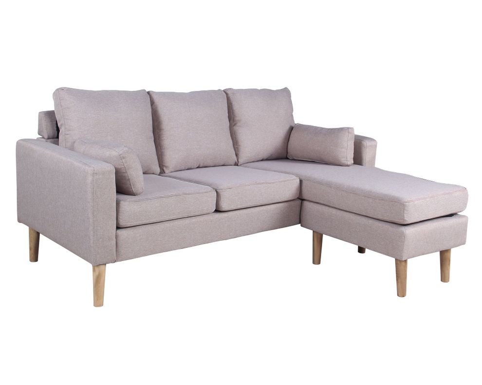 Sofá seccional Marila beige M+Design-0