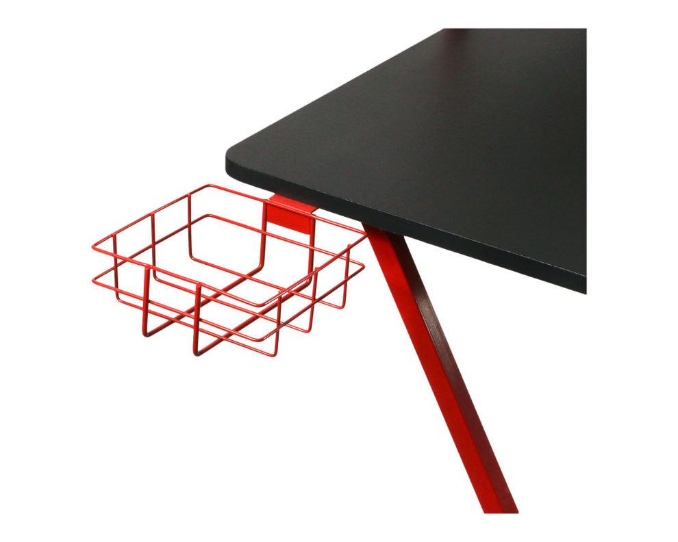 Escritorio Gamer rojo/negro M+Design-4