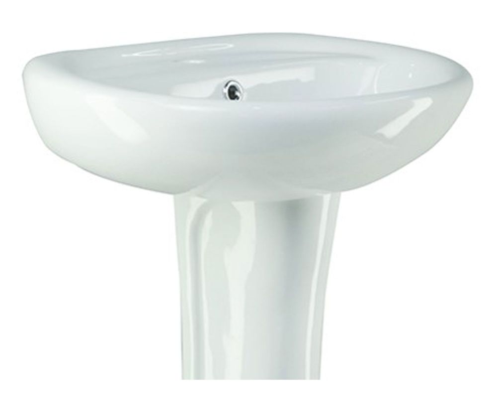Lavamanos pedestal Agnus blanco Vessanti-1