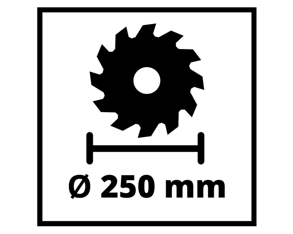 Sierra de banco 10'' 1800W TC-TS 2025/2U Einhell-3