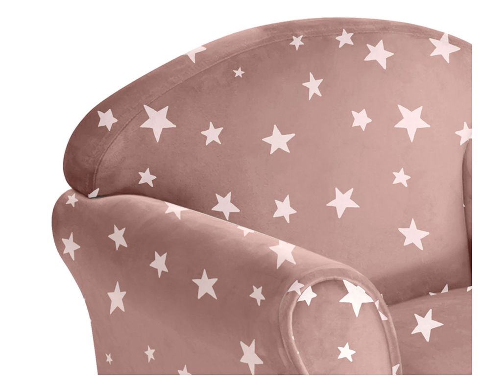 Sillón Infantil Estrellas rosado M+Design-2