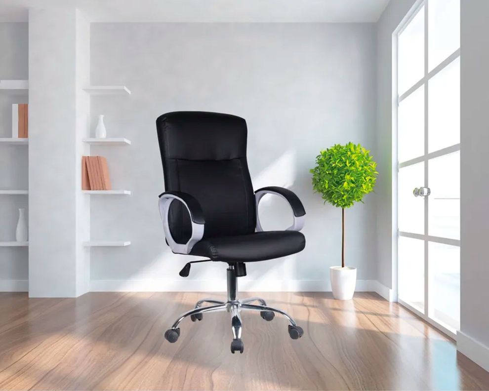 Silla de escritorio ejecutiva 6310 negro M+Design-4