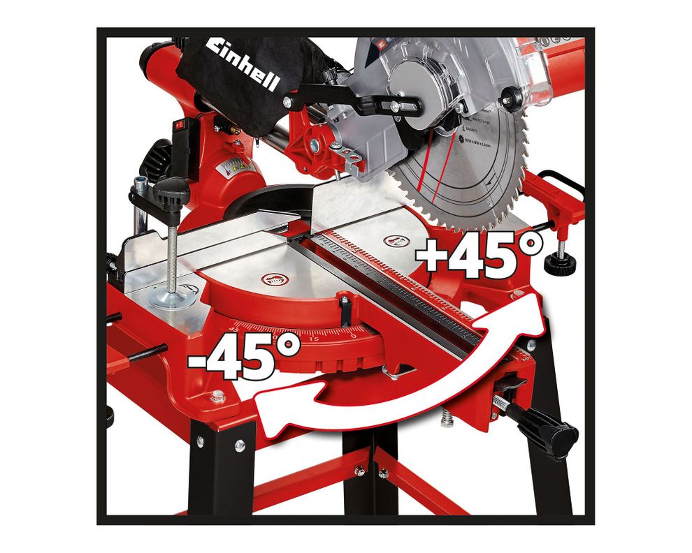 Ingleteadora telescópica 10'' 1900W TC-SM 2531/2 U Einhell-1