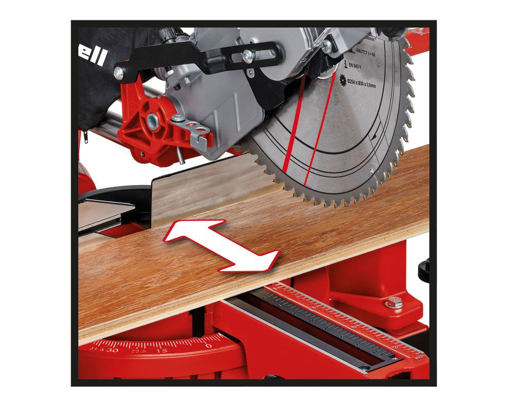 Ingleteadora telescópica 10'' 1900W TC-SM 2531/2 U Einhell-7