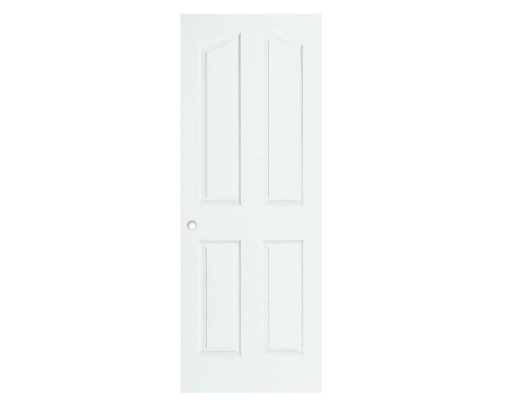 Puerta Interior Madrigal HDF 70x200 cm con perforación Masonite-1