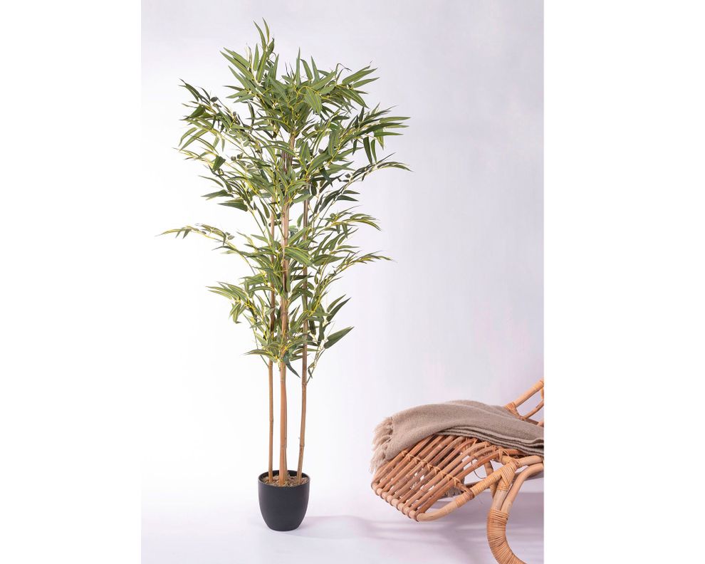 Planta artificial Bamboo Outzen.-4