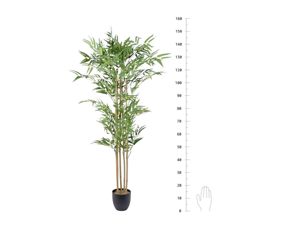 Planta artificial Bamboo Outzen.-5