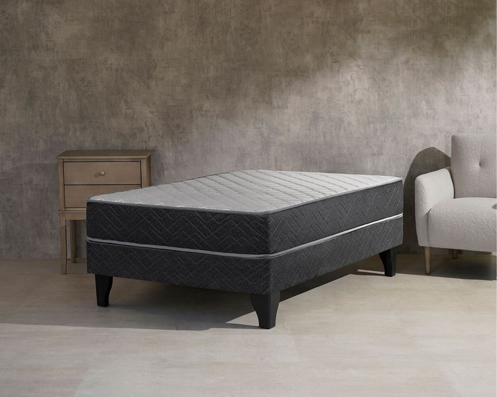 Cama europea 1 plaza x 190 cm Apolo black Celta-4