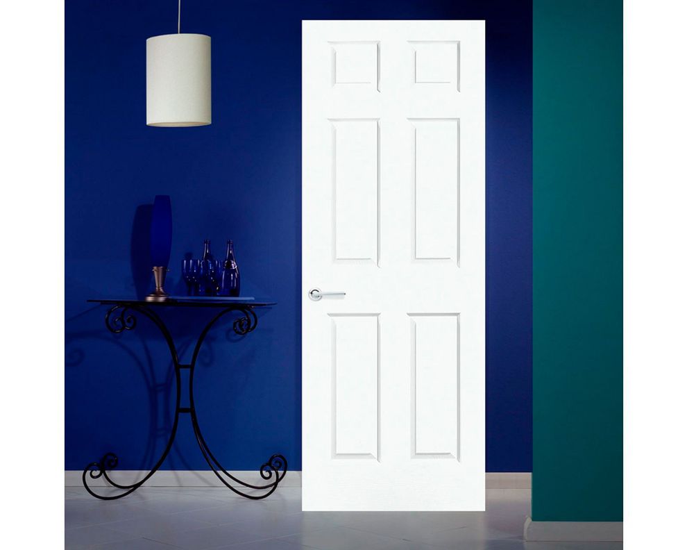 Puerta Interior Sinfonía 80x200 cm Precolgada derecha con perforación Masonite-0