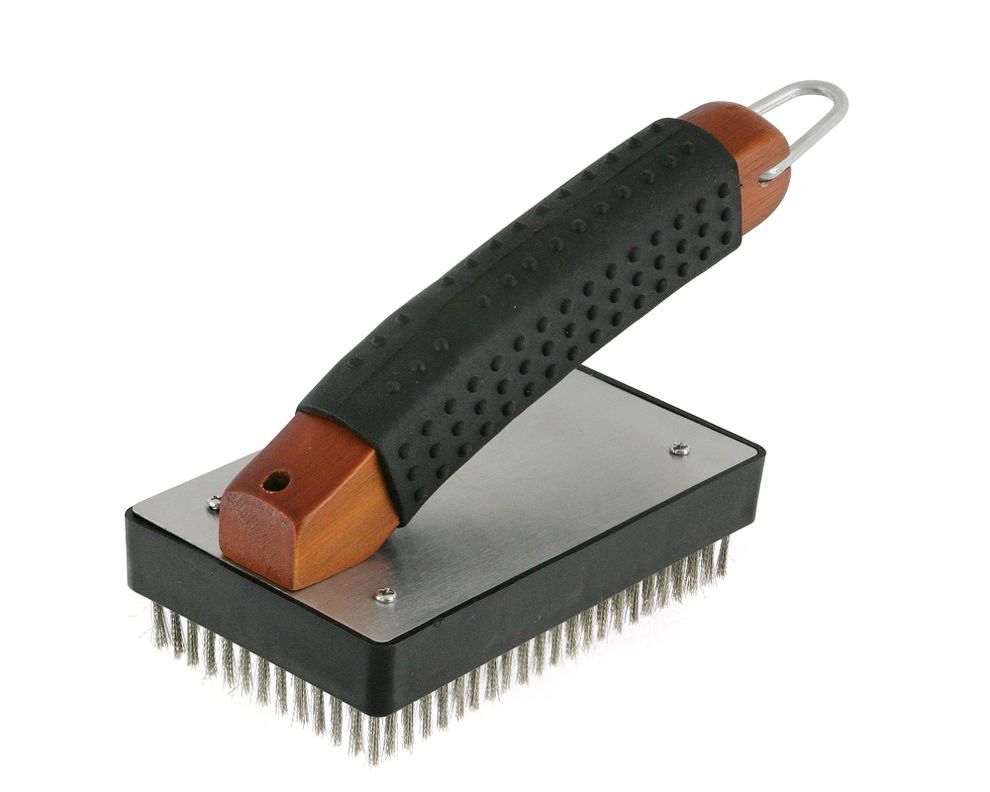 Cepillo para parrilla Premium corto Beef Maker-0