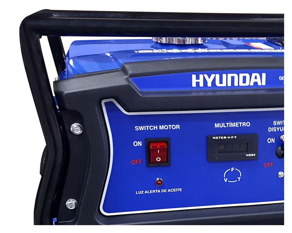 Generador a gasolina manual 1100W 6 lt 82HYG1500 Hyundai-2