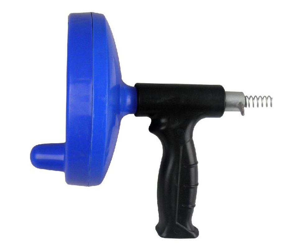 Destapador de desagüe  6 metros tipo pistola-0