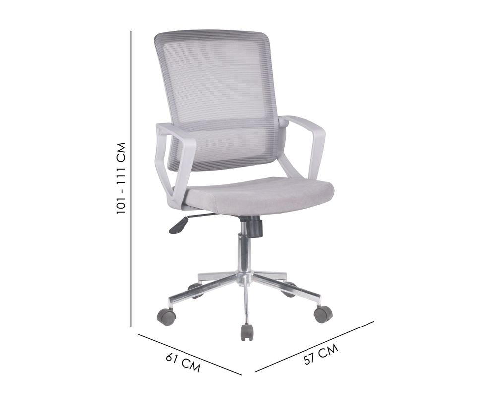 Silla PC Noa gris M+Design-4