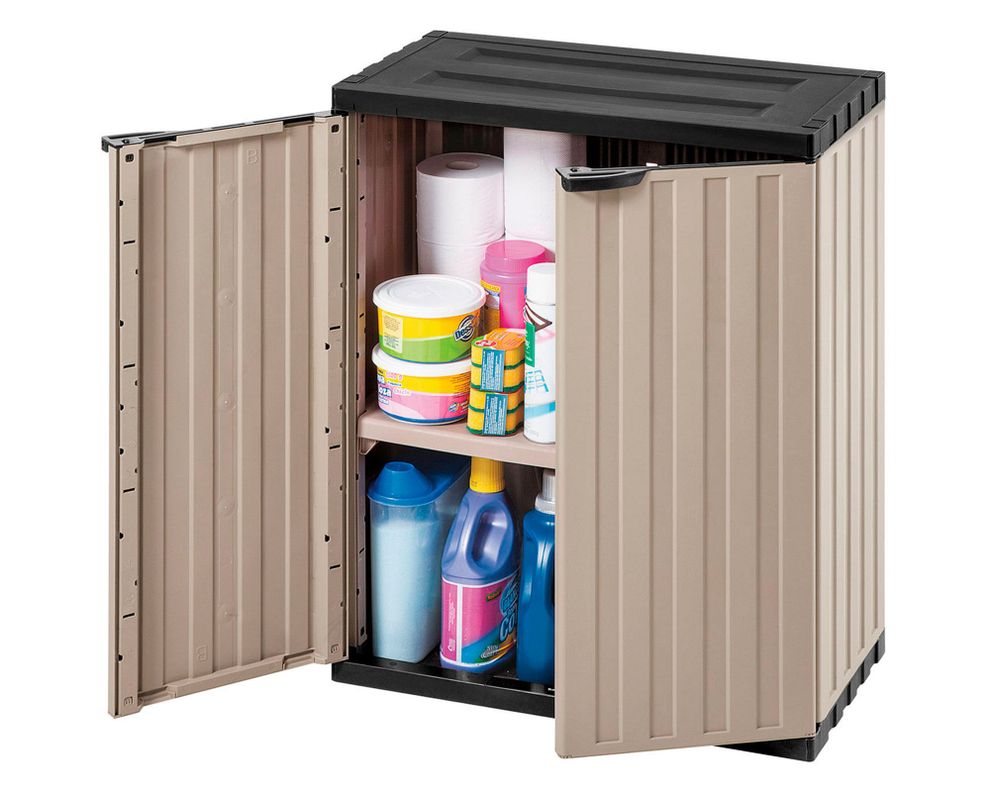Gabinete mediano pardo/negro Rimax-1