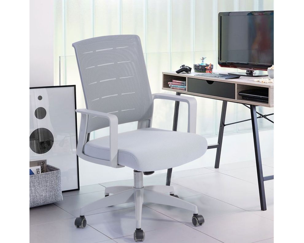 Silla de escritorio Bardo gris M+Design-3