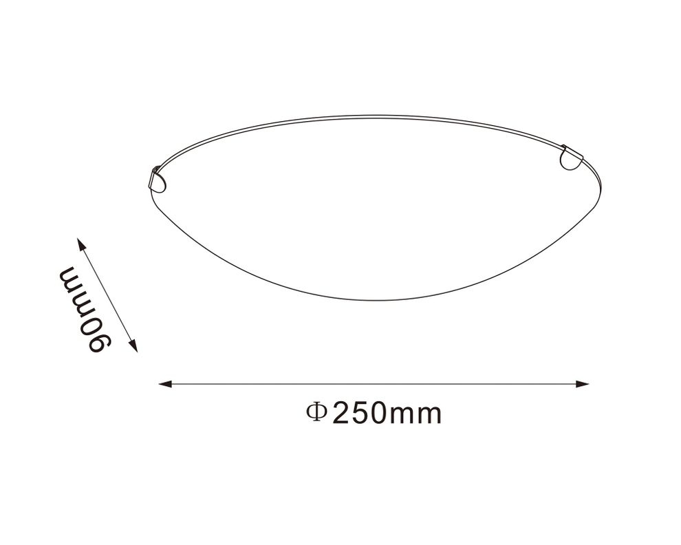 Plafón LED 1L Cristales Abitare-3