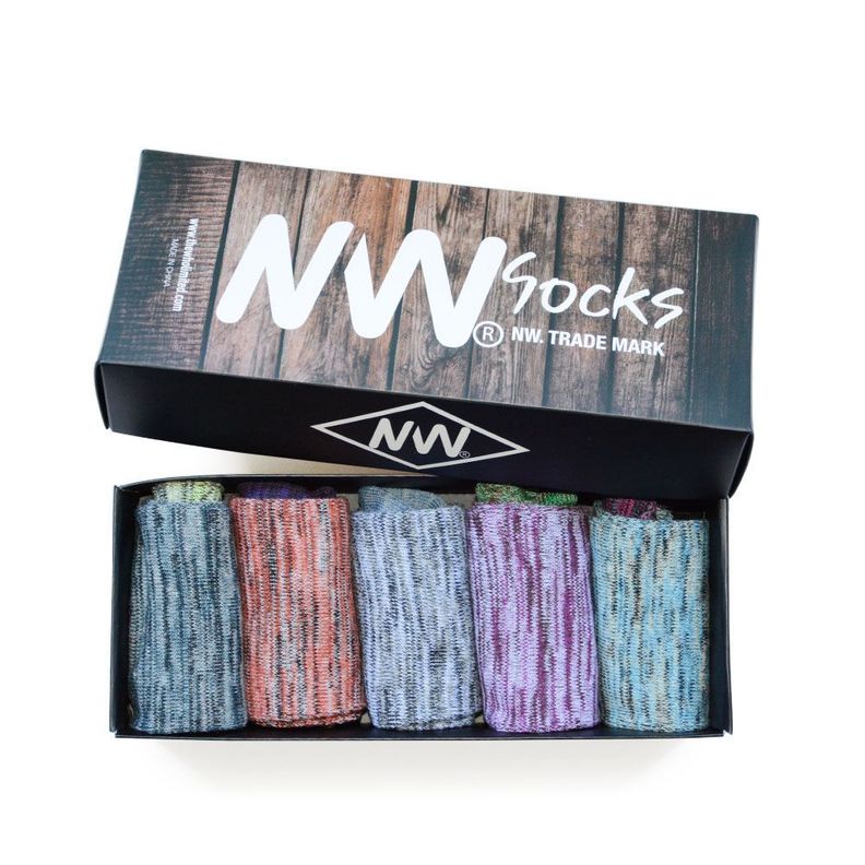 Calcetines con diseño, NW, modelo tobillo, pack de 5-1