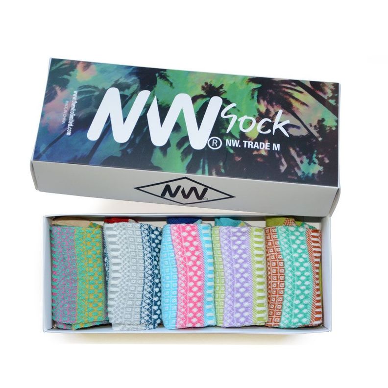 Calcetines con diseño, NW, modelo tobillo, pack de 5-1