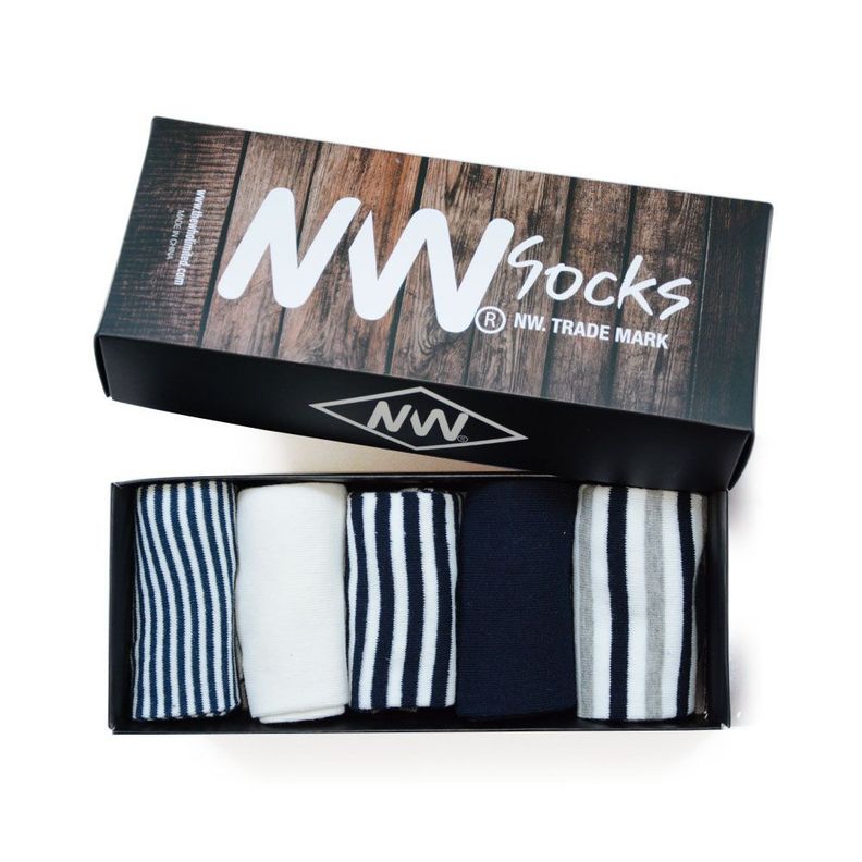 Calcetines con diseño, NW, modelo tobillo, pack de 5-1