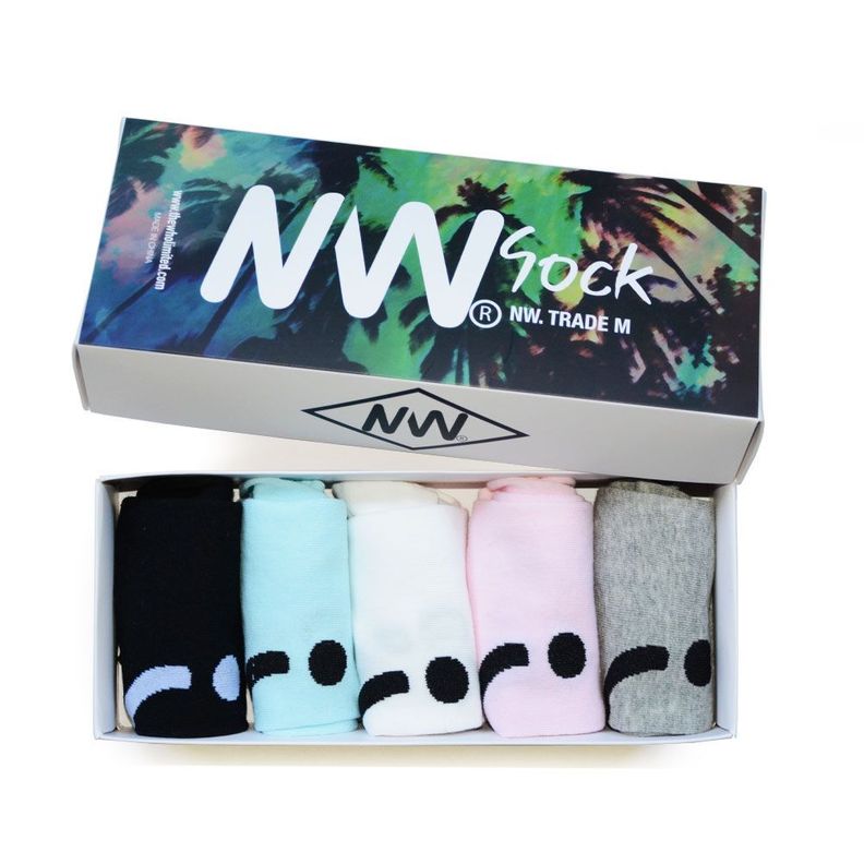 Calcetines con diseño, NW, modelo tobillo, pack de 5-1