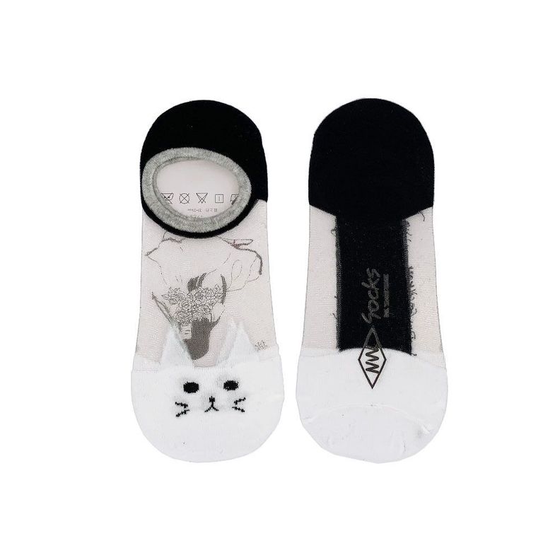 Calcetines con diseño,Transparentes,  NW, modelo invisible, 5 pares-6