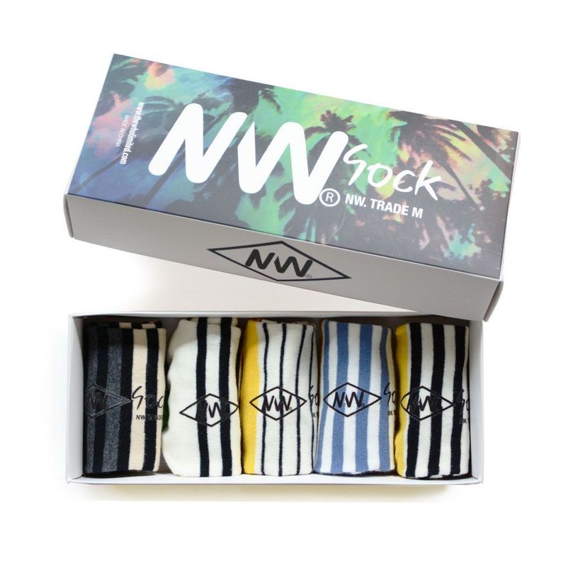 Calcetines con diseño, NW, modelo invisible, pack de 5-1