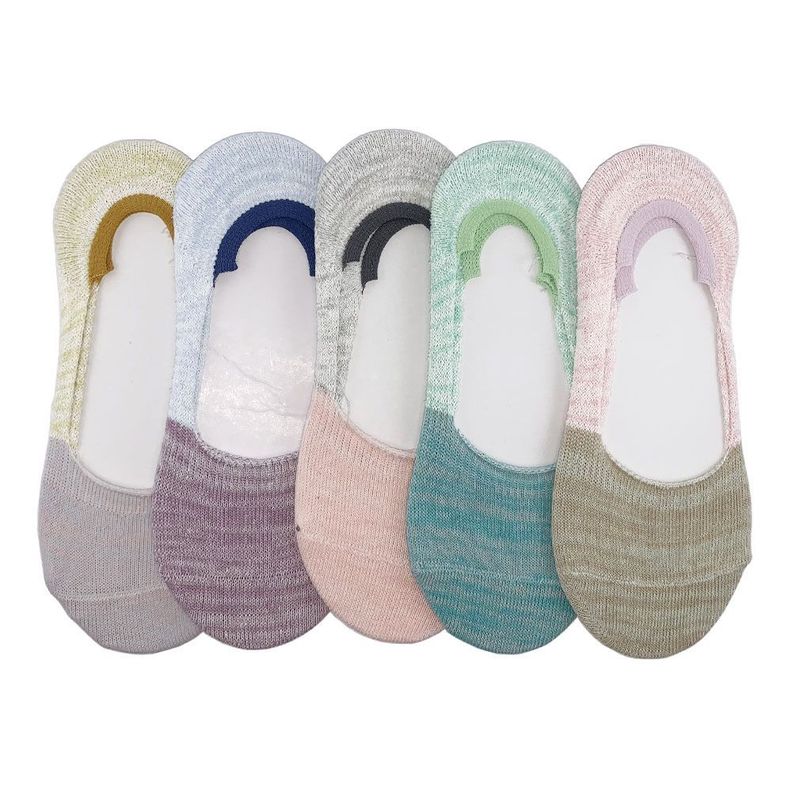 Calcetines con diseño, NW, modelo invisible, pack de 5-0