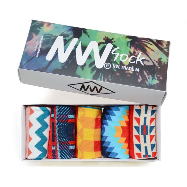 Calcetines con diseño, NW, modelo tobillo, pack de 5-1