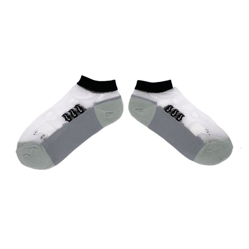 Calcetines con diseño,Transparentes,  NW, modelo tobillo, 5 pares-5