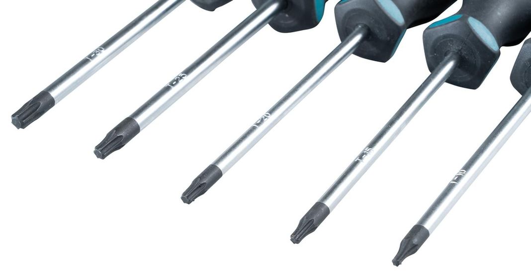 Set Destornilladores TORX (T10, T15, T20, T25, T30) 5 Pzas.- Makita-2