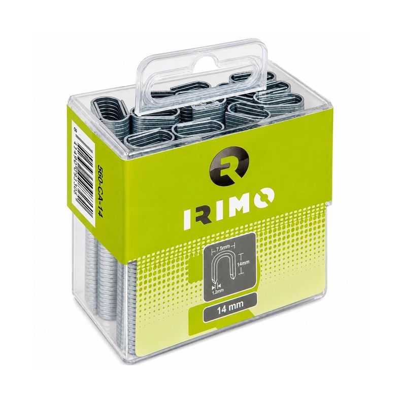 Grapa Cable Irimo 560-CA-14 14mm Caja 1000 Unidades