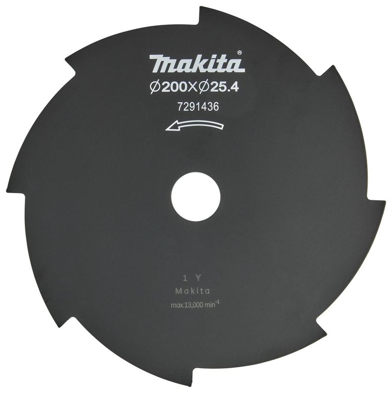 Disco Sierra Desbrozadora 200 x 25,4 x 1,6mm 8D Makita-0