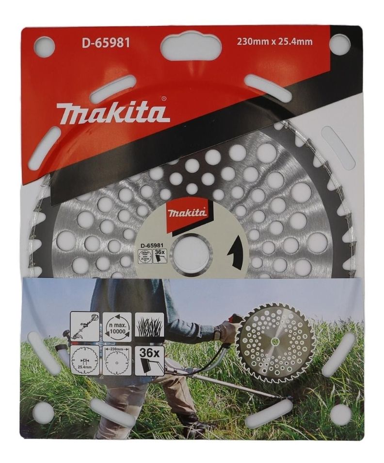 Disco Sierra Desbrozadora 230x25,4x1,25mm 36d Makita D-65981-1