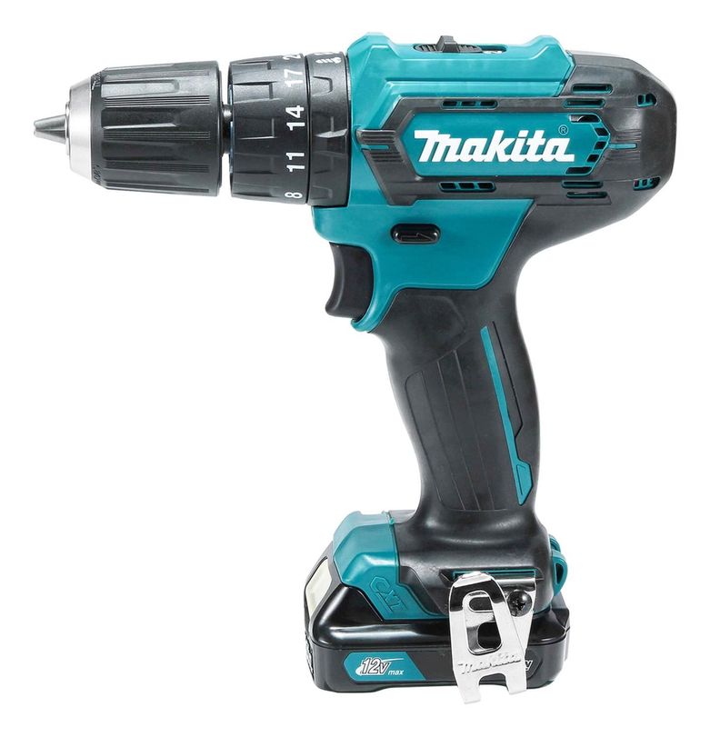 Taladro Percutor 12V CXT 2 Baterias 2 Ah + Cargador - Makita-2